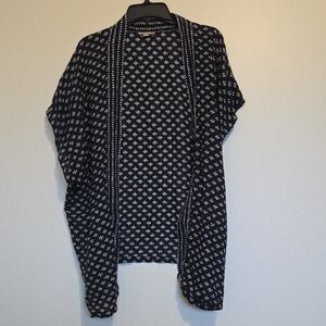 LOFT Monochrome Patterned Cardigan